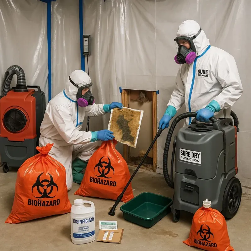 Contaminated Water Handling Protocols process in Baileys Crossroads, VA